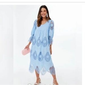 NWT Forget me not blue lace tuckernuck dress - Ashlyn
